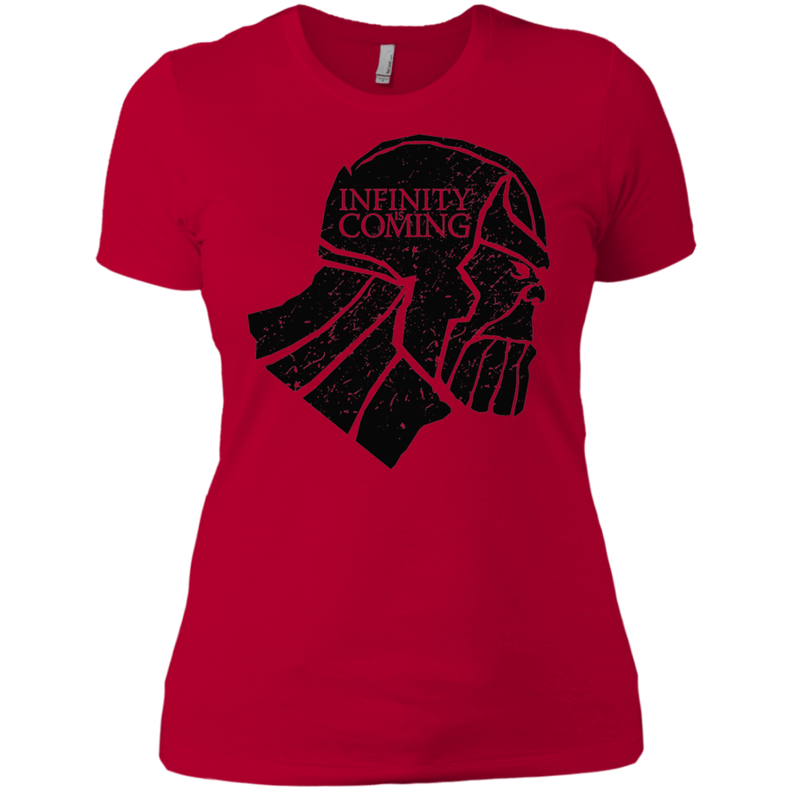 T-Shirts Red / X-Small Infinity is coming Women's Premium T-Shirt