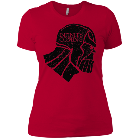 T-Shirts Red / X-Small Infinity is coming Women's Premium T-Shirt