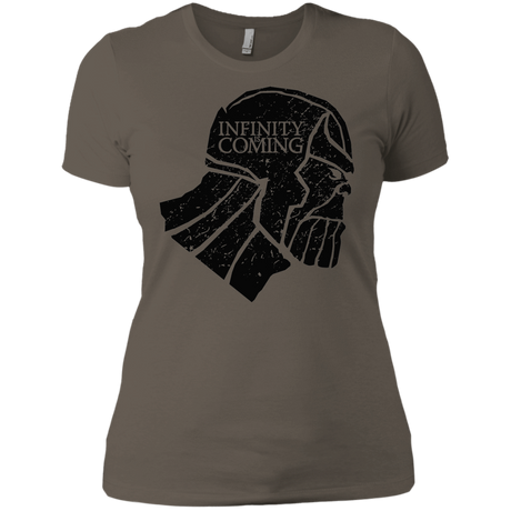 T-Shirts Warm Grey / X-Small Infinity is coming Women's Premium T-Shirt
