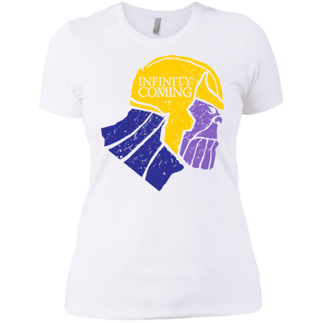 T-Shirts White / X-Small Infinity is Coming Women's Premium T-Shirt