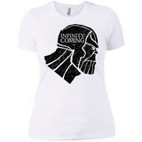 T-Shirts White / X-Small Infinity is coming Women's Premium T-Shirt