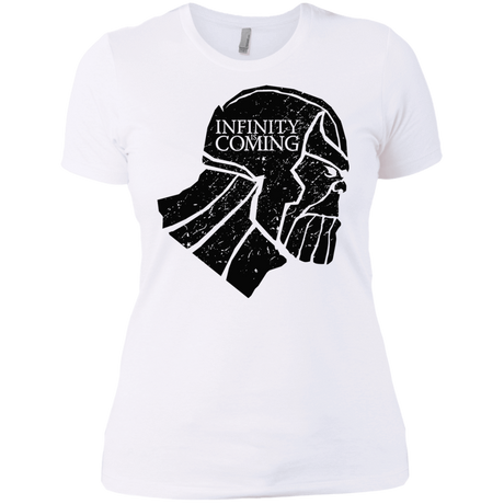 T-Shirts White / X-Small Infinity is coming Women's Premium T-Shirt