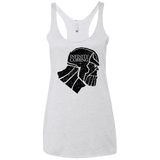 T-Shirts Heather White / X-Small Infinity is coming Women's Triblend Racerback Tank
