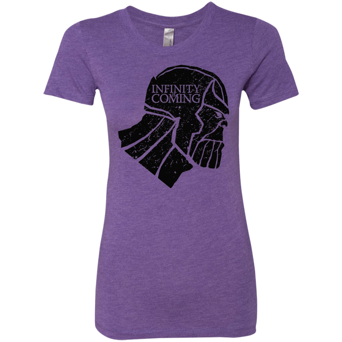 T-Shirts Purple Rush / S Infinity is coming Women's Triblend T-Shirt