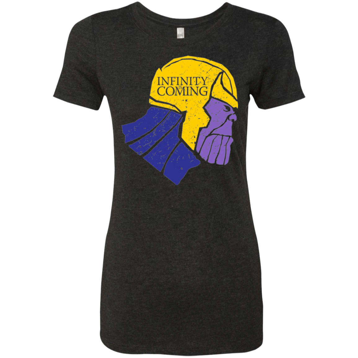 T-Shirts Vintage Black / S Infinity is Coming Women's Triblend T-Shirt