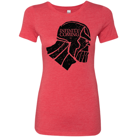 T-Shirts Vintage Red / S Infinity is coming Women's Triblend T-Shirt