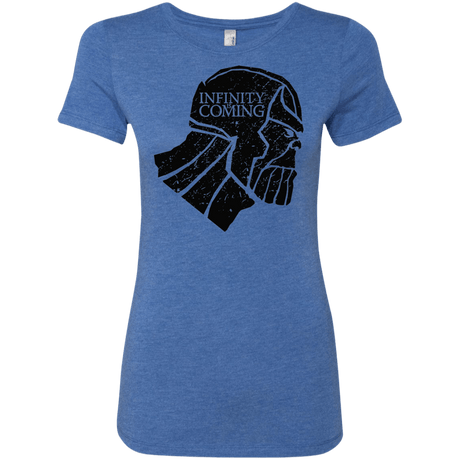 T-Shirts Vintage Royal / S Infinity is coming Women's Triblend T-Shirt