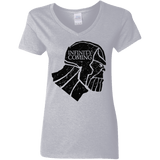 T-Shirts Sport Grey / S Infinity is coming Women's V-Neck T-Shirt