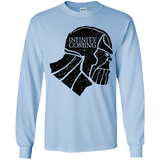 T-Shirts Light Blue / YS Infinity is coming Youth Long Sleeve T-Shirt