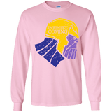 T-Shirts Light Pink / YS Infinity is Coming Youth Long Sleeve T-Shirt