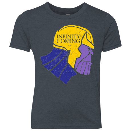 T-Shirts Vintage Navy / YXS Infinity is Coming Youth Triblend T-Shirt