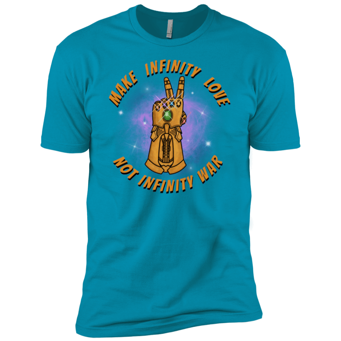 T-Shirts Turquoise / YXS Infinity Peace Boys Premium T-Shirt