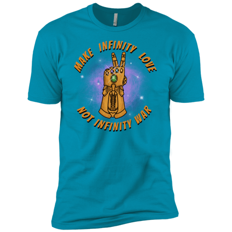 T-Shirts Turquoise / YXS Infinity Peace Boys Premium T-Shirt