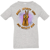 T-Shirts Heather Grey / 6 Months Infinity Peace Infant Premium T-Shirt