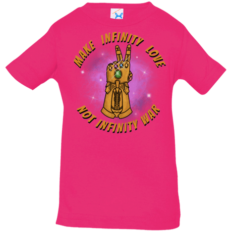 T-Shirts Hot Pink / 6 Months Infinity Peace Infant Premium T-Shirt