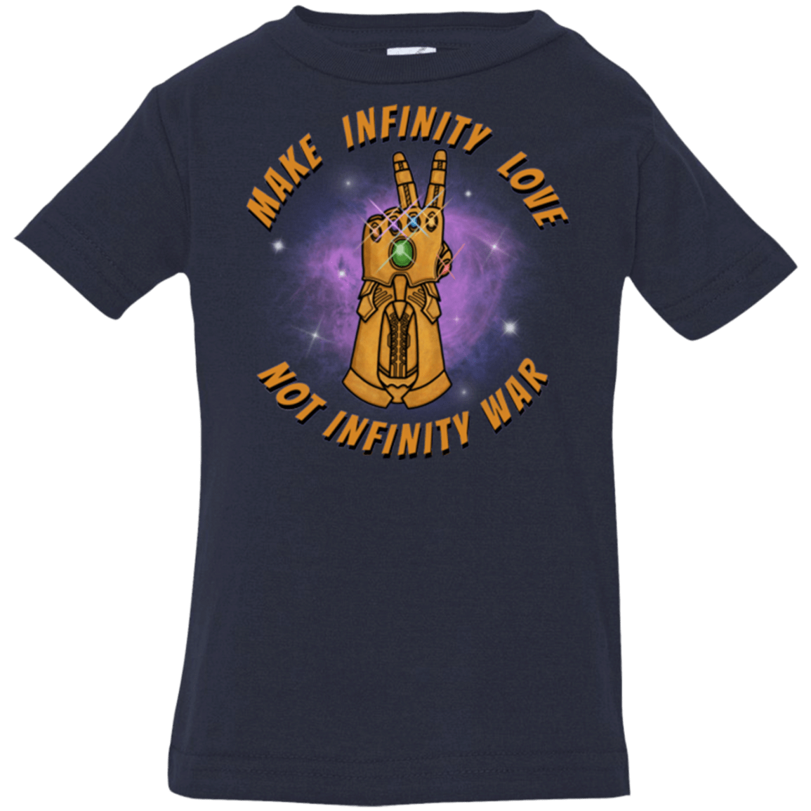 T-Shirts Navy / 6 Months Infinity Peace Infant Premium T-Shirt