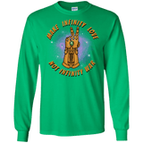 T-Shirts Irish Green / S Infinity Peace Men's Long Sleeve T-Shirt