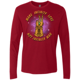T-Shirts Cardinal / S Infinity Peace Men's Premium Long Sleeve