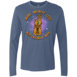 T-Shirts Indigo / S Infinity Peace Men's Premium Long Sleeve