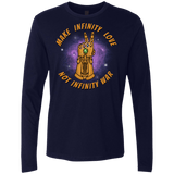 T-Shirts Midnight Navy / S Infinity Peace Men's Premium Long Sleeve