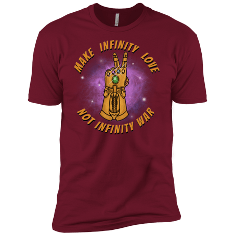 T-Shirts Cardinal / X-Small Infinity Peace Men's Premium T-Shirt