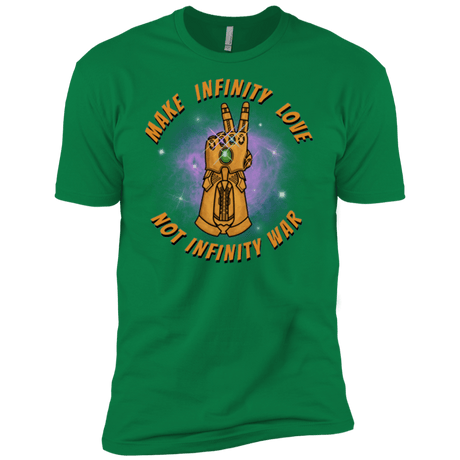 T-Shirts Kelly Green / X-Small Infinity Peace Men's Premium T-Shirt