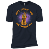 T-Shirts Midnight Navy / X-Small Infinity Peace Men's Premium T-Shirt