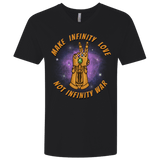 T-Shirts Black / X-Small Infinity Peace Men's Premium V-Neck