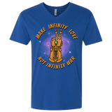 T-Shirts Royal / X-Small Infinity Peace Men's Premium V-Neck