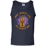 T-Shirts Navy / S Infinity Peace Men's Tank Top