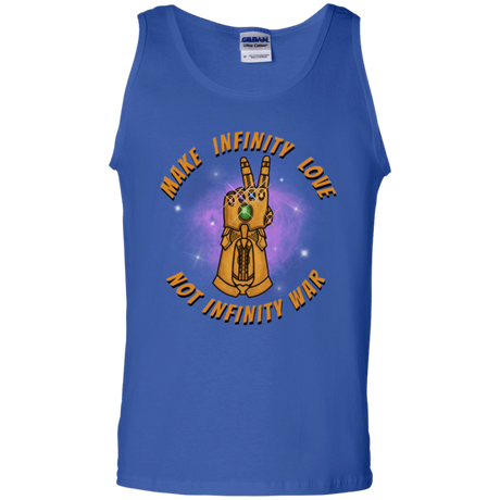 T-Shirts Royal / S Infinity Peace Men's Tank Top