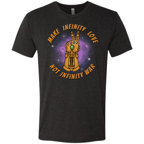 T-Shirts Vintage Black / S Infinity Peace Men's Triblend T-Shirt