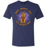 T-Shirts Vintage Navy / S Infinity Peace Men's Triblend T-Shirt
