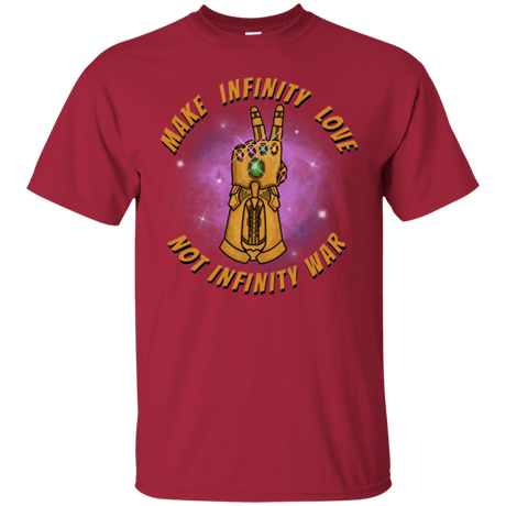 T-Shirts Cardinal / S Infinity Peace T-Shirt