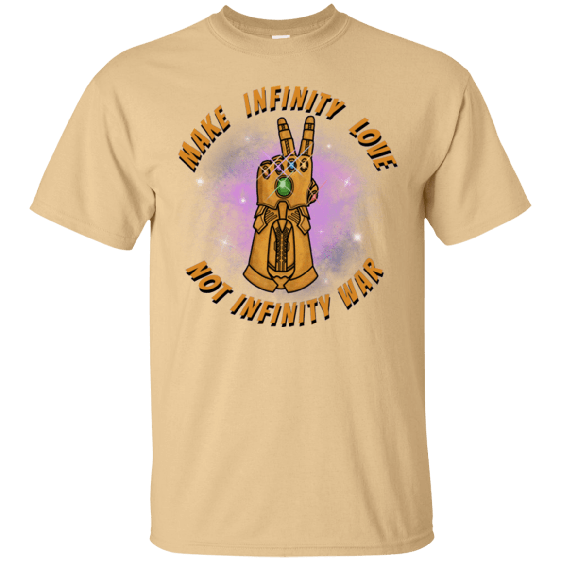 T-Shirts Vegas Gold / S Infinity Peace T-Shirt