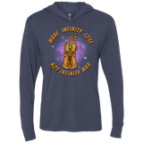 T-Shirts Vintage Navy / X-Small Infinity Peace Triblend Long Sleeve Hoodie Tee