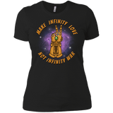 T-Shirts Black / X-Small Infinity Peace Women's Premium T-Shirt