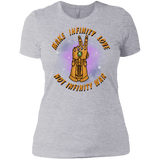 T-Shirts Heather Grey / X-Small Infinity Peace Women's Premium T-Shirt