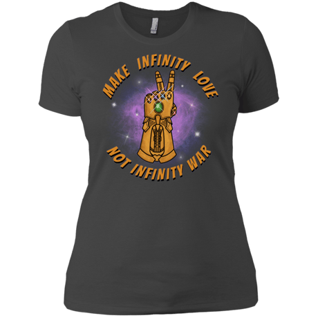 T-Shirts Heavy Metal / X-Small Infinity Peace Women's Premium T-Shirt