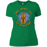 T-Shirts Kelly Green / X-Small Infinity Peace Women's Premium T-Shirt