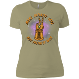 T-Shirts Light Olive / X-Small Infinity Peace Women's Premium T-Shirt