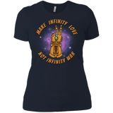 T-Shirts Midnight Navy / X-Small Infinity Peace Women's Premium T-Shirt