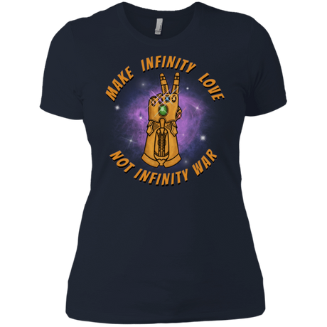 T-Shirts Midnight Navy / X-Small Infinity Peace Women's Premium T-Shirt