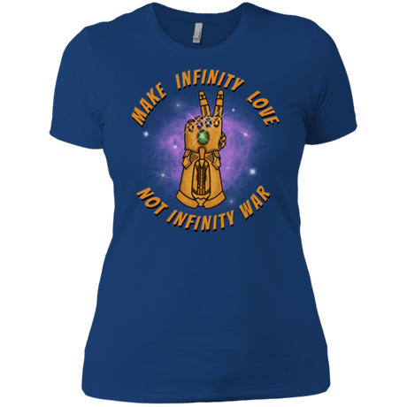 T-Shirts Royal / X-Small Infinity Peace Women's Premium T-Shirt