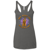 T-Shirts Premium Heather / X-Small Infinity Peace Women's Triblend Racerback Tank