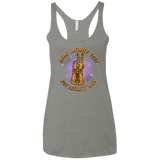T-Shirts Venetian Grey / X-Small Infinity Peace Women's Triblend Racerback Tank