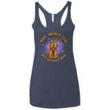 T-Shirts Vintage Navy / X-Small Infinity Peace Women's Triblend Racerback Tank