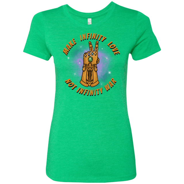 T-Shirts Envy / S Infinity Peace Women's Triblend T-Shirt