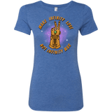 T-Shirts Vintage Royal / S Infinity Peace Women's Triblend T-Shirt