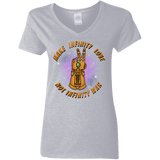 T-Shirts Sport Grey / S Infinity Peace Women's V-Neck T-Shirt